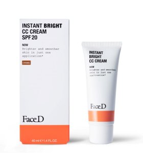 FaceD Instant Bright CC Cream Dark - Crema correttrice del colore SPF20 colore scuro - 40 ml